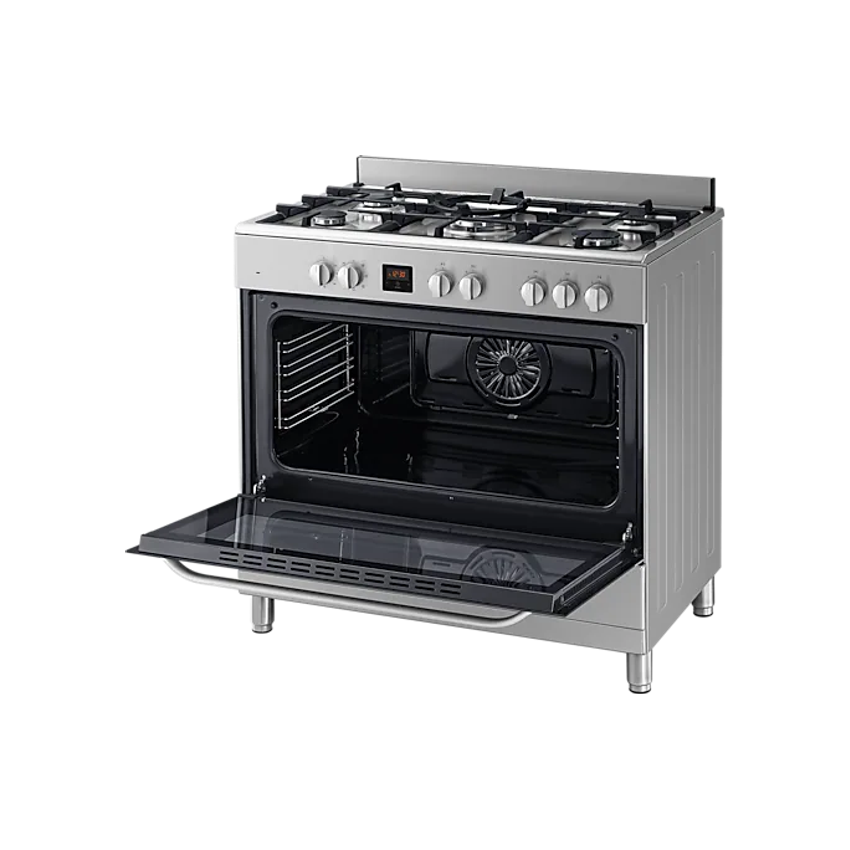 Samsung 95L 90cm 5 Gas Burner Cooker - Stainless Steel (Photo: 9)